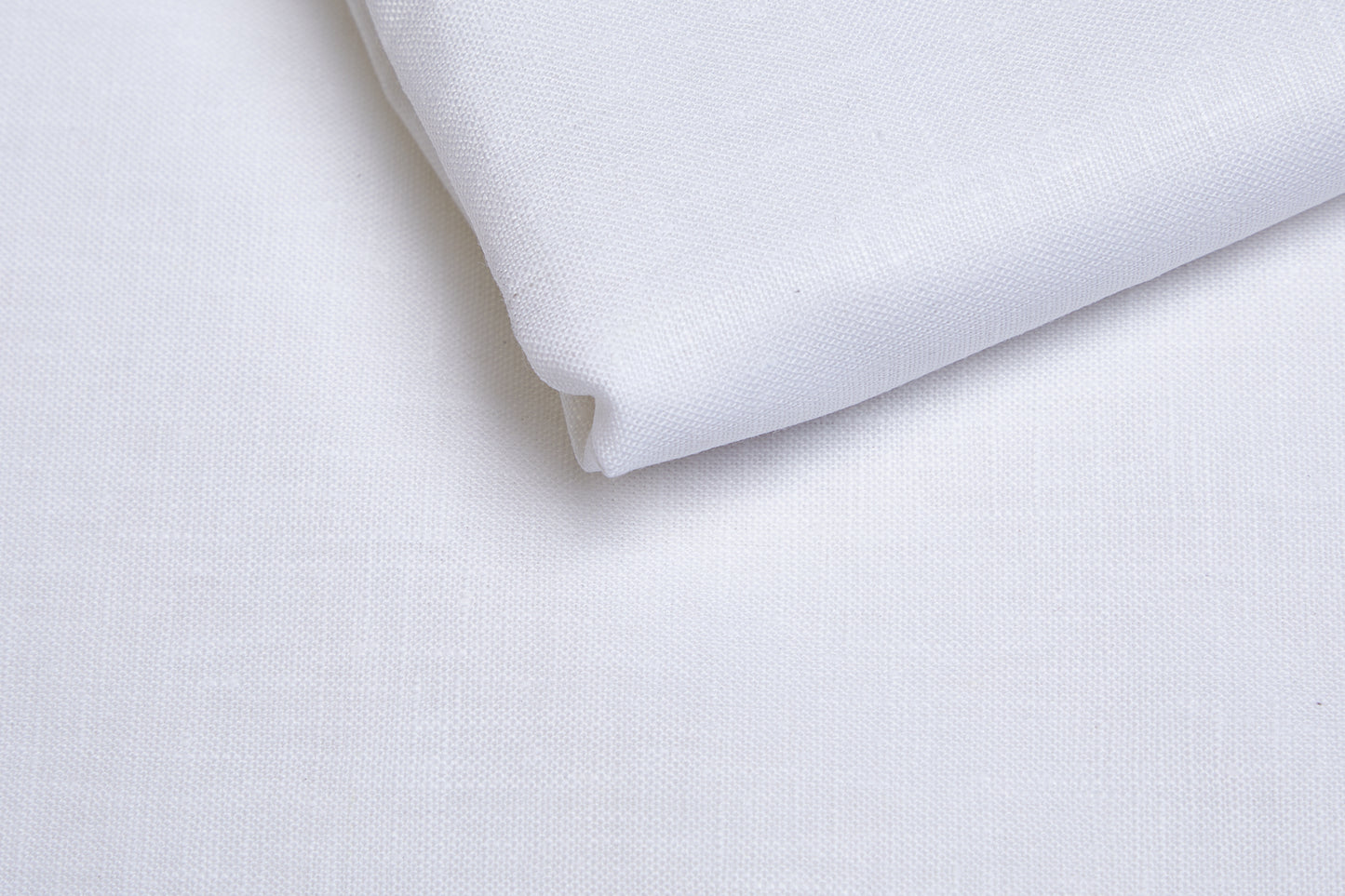 100% Linen, Bleach White, Plain, White,Solid, Men And Women, Unstitched Shirting Or Top Fabric