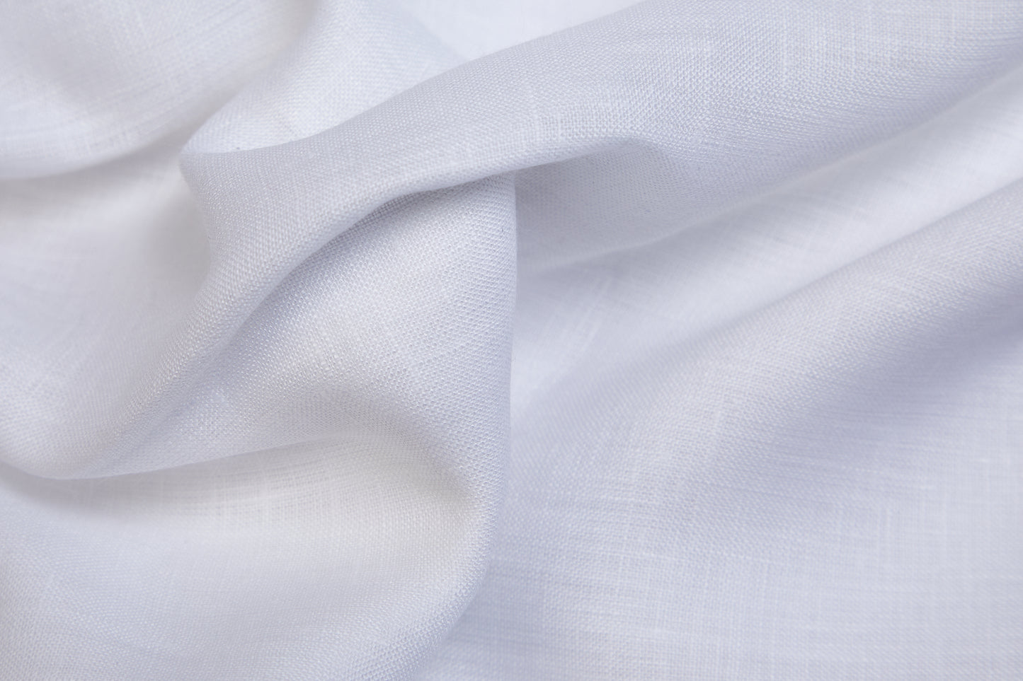 100% Linen 100 Lea ,Bleach White, Plain, White, Solid, Men And Women, Unstitched Shirting Or Top Fabric