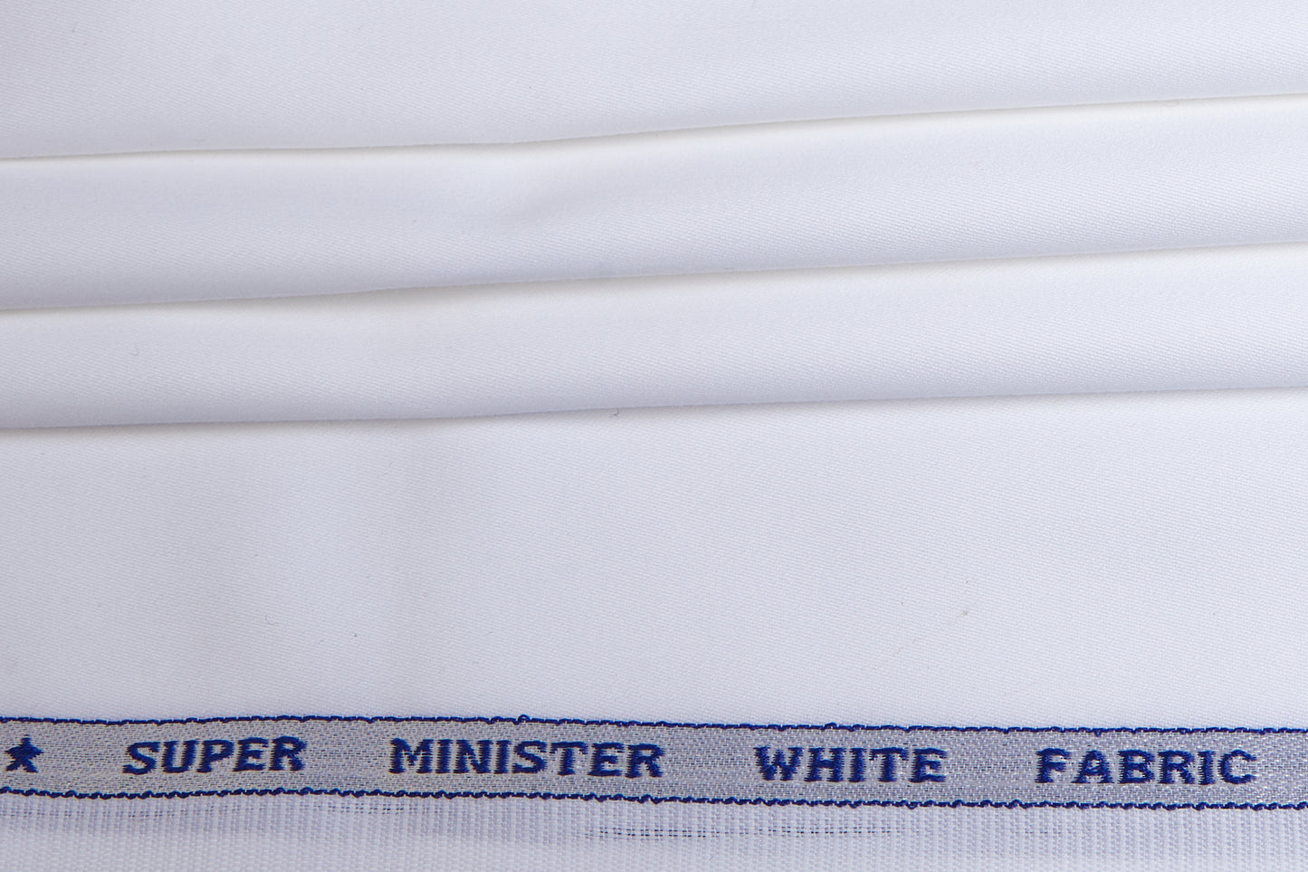 100% Giza Cotton ,Bleach White, Plain, White, Solid, Men And Women, Unstitched Shirting Or Top Fabric