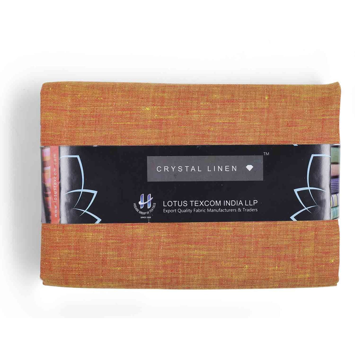 100% Linen, Yarn Dyed, Plain,Orange And Yellow, Men And Women, Unstitched Shirting Or Top Fabric