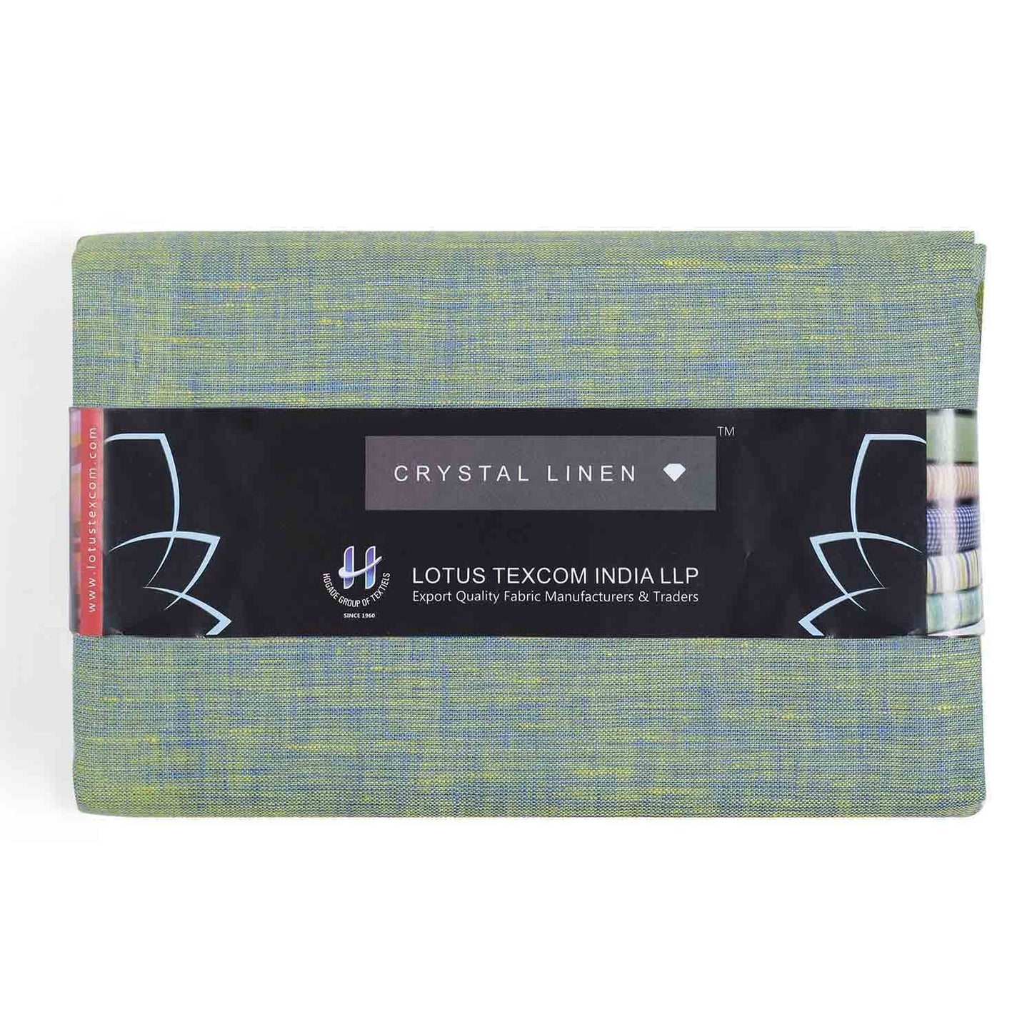 100% Linen, Yarn Dyed, Plain,Light Green, Men And Women, Unstitched Shirting Or Top Fabric