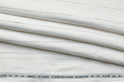 100% Linen, Yarn Dyed, Plain,White And Brown And Pink And BlueMen And Women, Unstitched Shirting Or Top Fabric