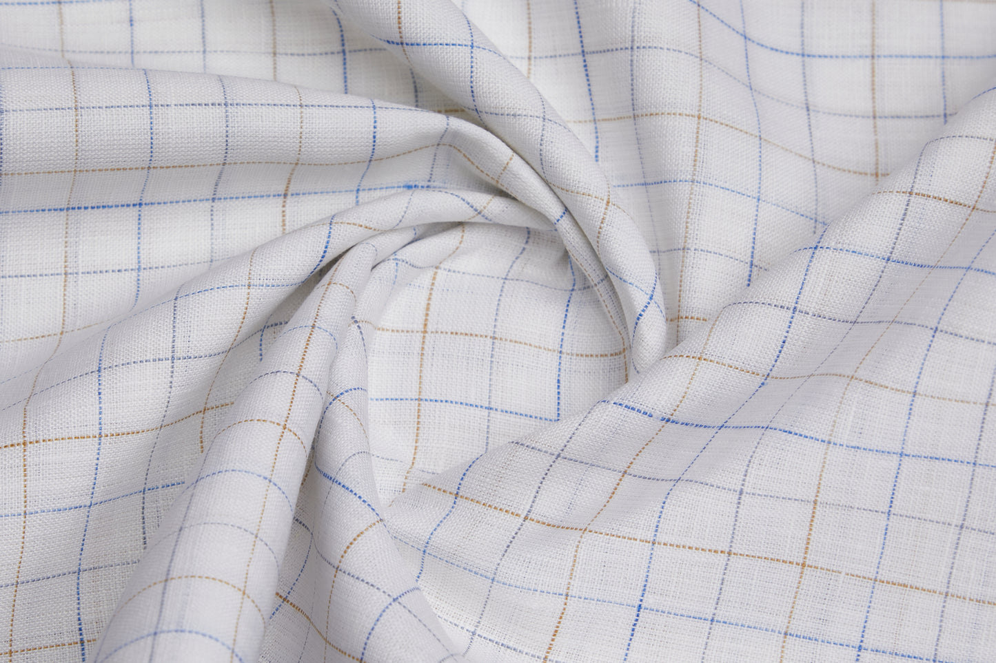100% Linen,Bleach White,Plain,White And Blue and Brown Men And Women, Unstitched Shirting Or Top Fabric