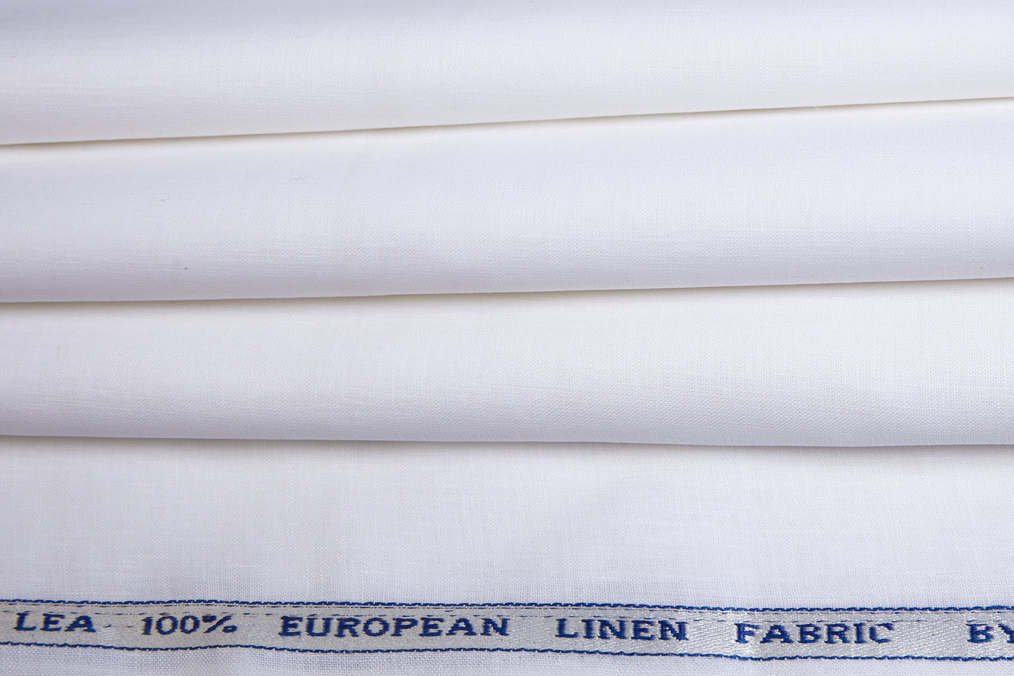 100% Linen, Bleach White, Plain, White,Solid, Men And Women, Unstitched Shirting Or Top Fabric