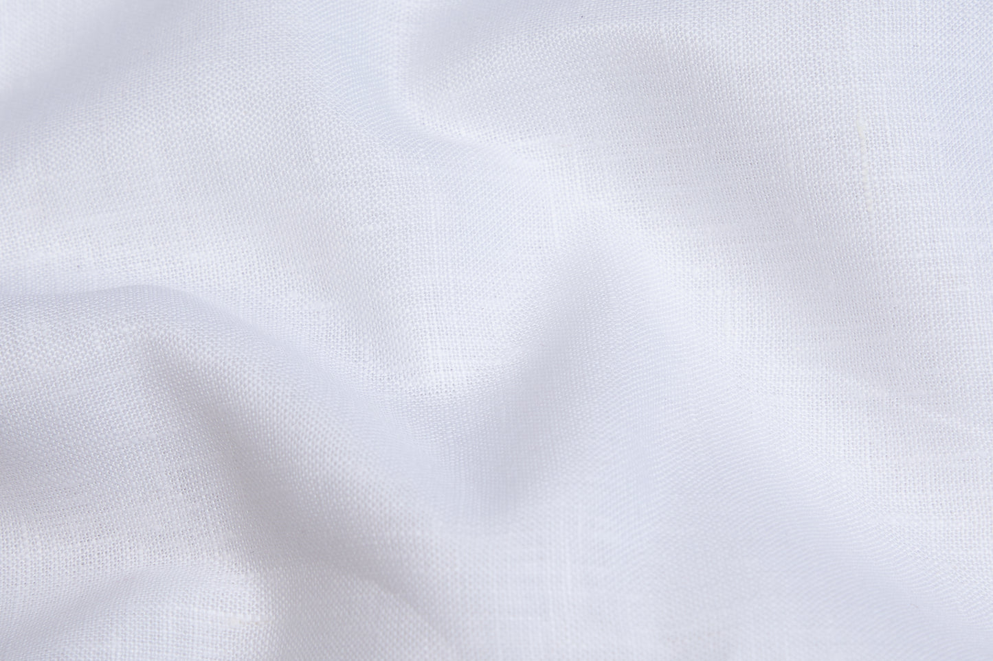 100% Linen, Bleach White, Plain, White,Solid, Men And Women, Unstitched Shirting Or Top Fabric