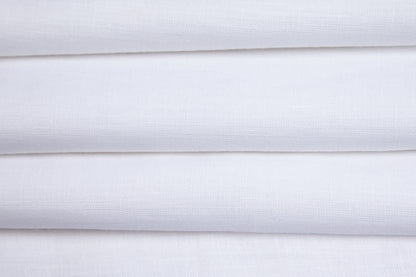 100% Linen 100 Lea ,Bleach White, Plain, White, Solid, Men And Women, Unstitched Shirting Or Top Fabric
