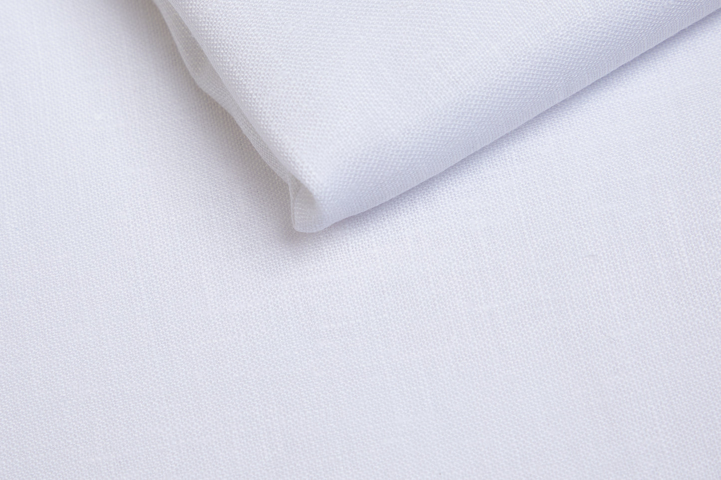 100% Linen 80 Lea ,Bleach White, Plain, White, Solid, Men And Women, Unstitched Shirting Or Top Fabric