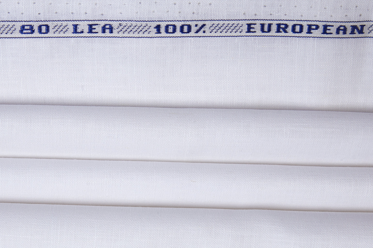 100% Linen 80 Lea ,Bleach White, Plain, White, Solid, Men And Women, Unstitched Shirting Or Top Fabric