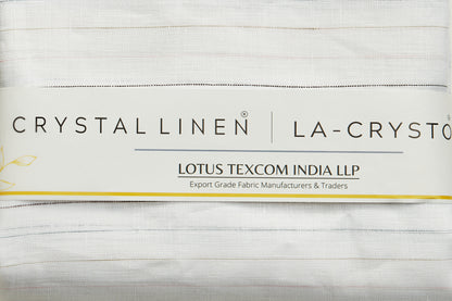 100% Linen, Yarn Dyed, Plain,White And Brown And Pink And BlueMen And Women, Unstitched Shirting Or Top Fabric