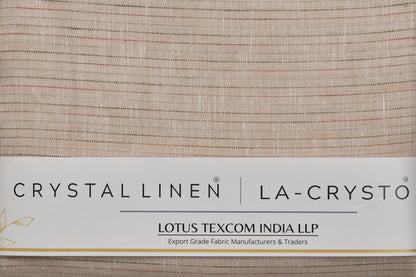 100% Linen, Yarn Dyed, Plain,Tan And Red And Green And Grey Men And Women, Unstitched Shirting Or Top Fabric