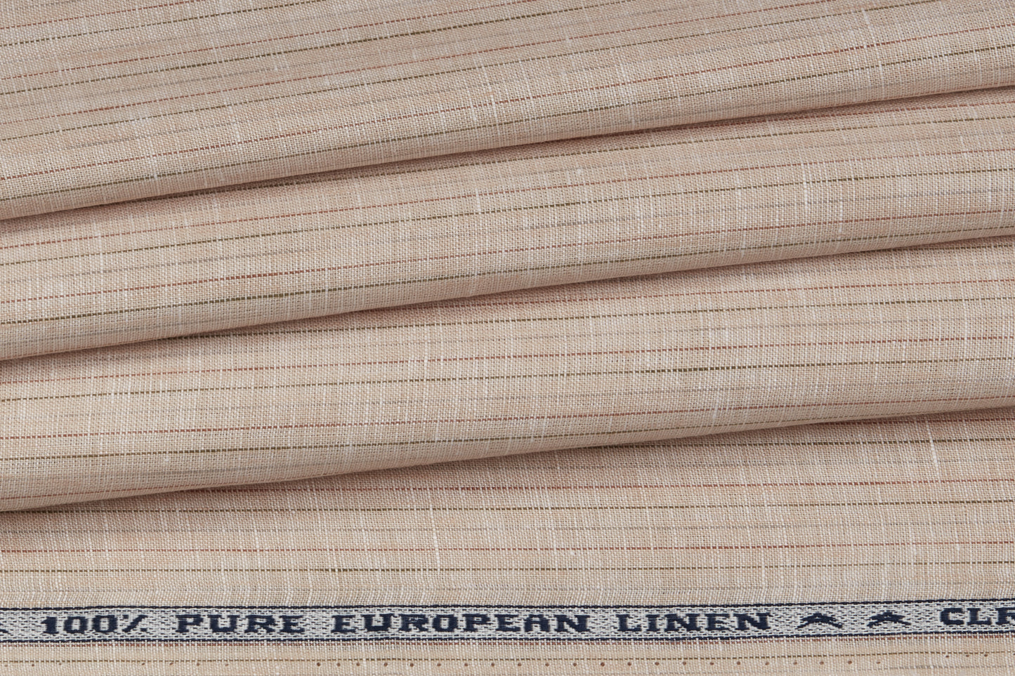 100% Linen, Yarn Dyed, Plain,Tan And Red And Green And Grey Men And Women, Unstitched Shirting Or Top Fabric