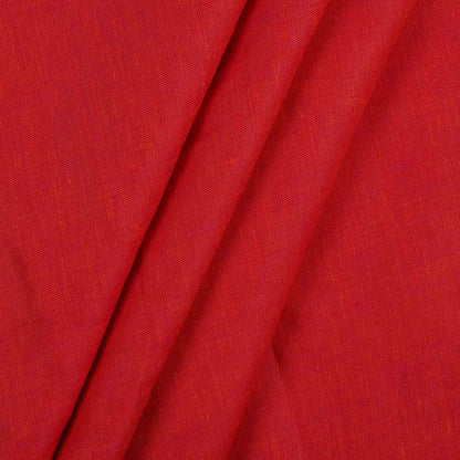 100% Linen, Yarn Dyed, Plain,Rich Orange, Men And Women, Unstitched Shirting Or Top Fabric