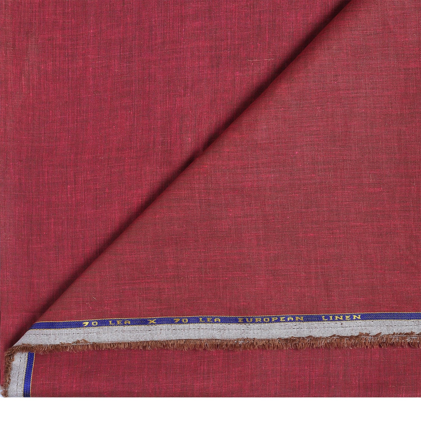 Light Maroon & Black  Linen