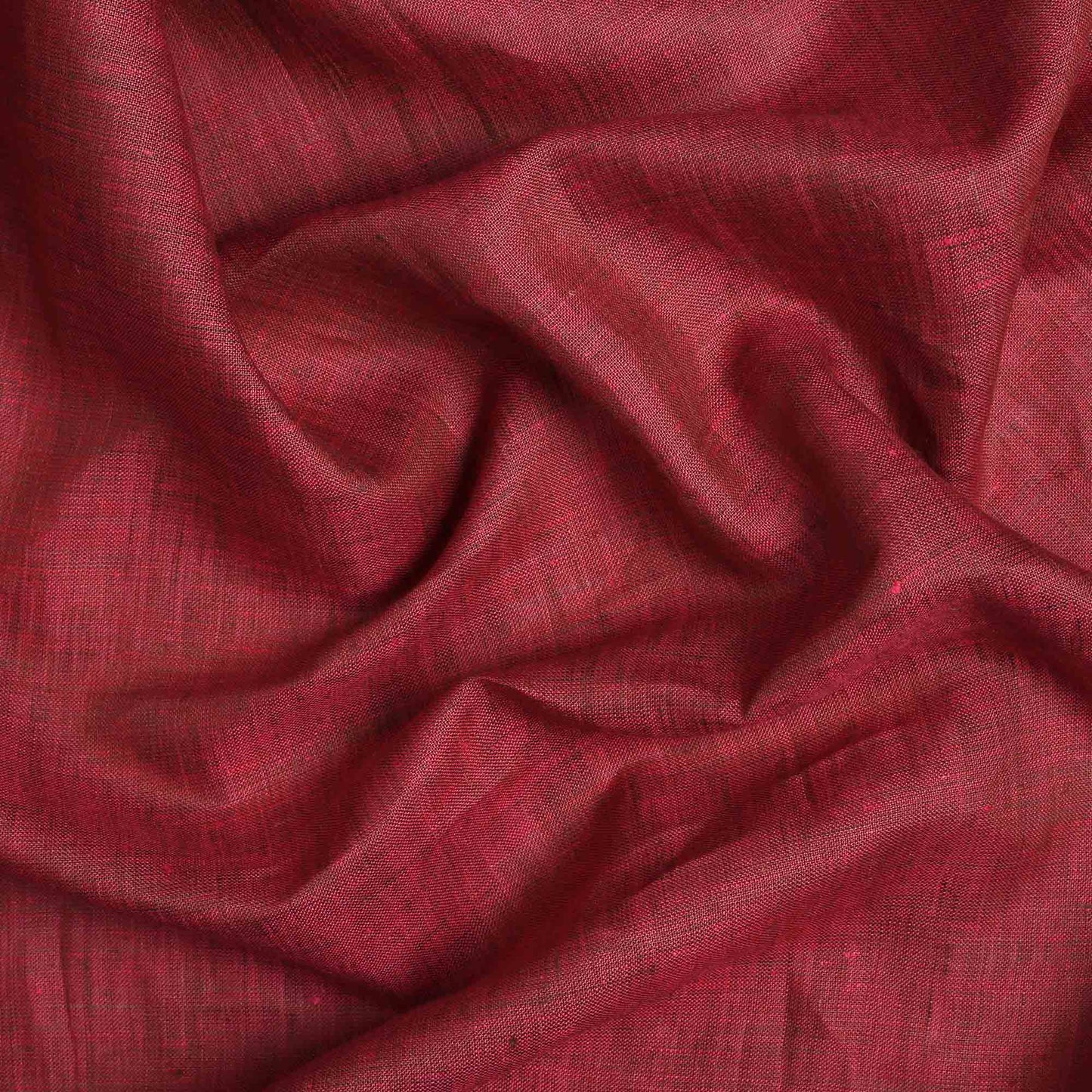Light Maroon & Black  Linen