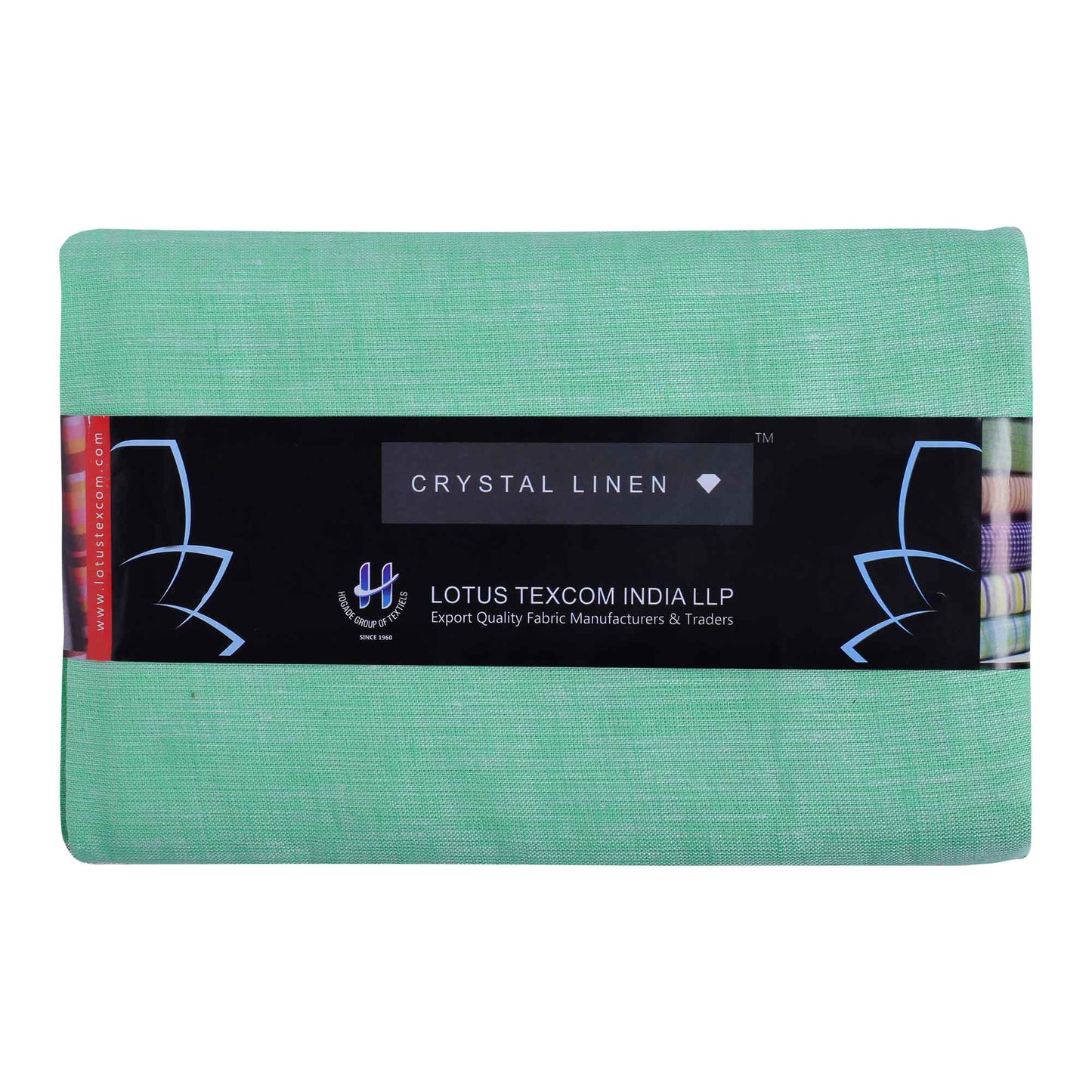 100% Linen, Yarn Dyed, Plain,Green, Men And Women, Unstitched Shirting Or Top Fabric