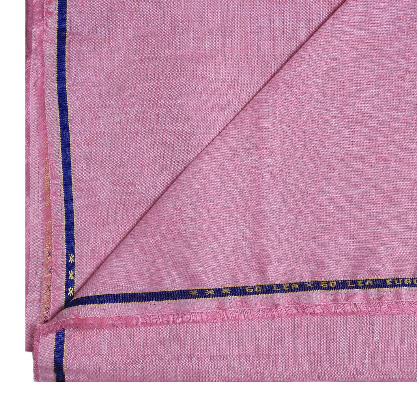 100% Linen, Yarn Dyed, Plain,Baby Pink, Men And Women, Unstitched Shirting Or Top Fabric