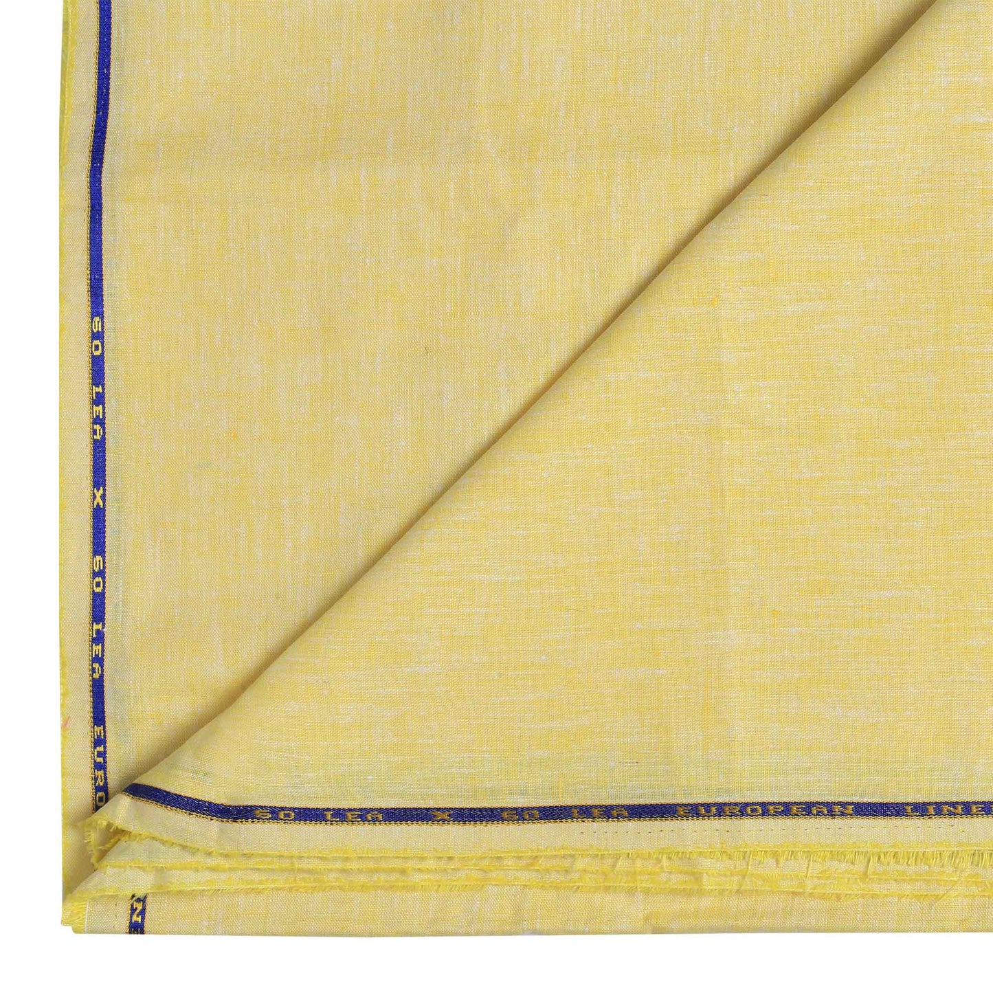 100% Linen, Yarn Dyed, Plain,Light Yellow Linen, Men And Women, Unstitched Shirting Or Top Fabric